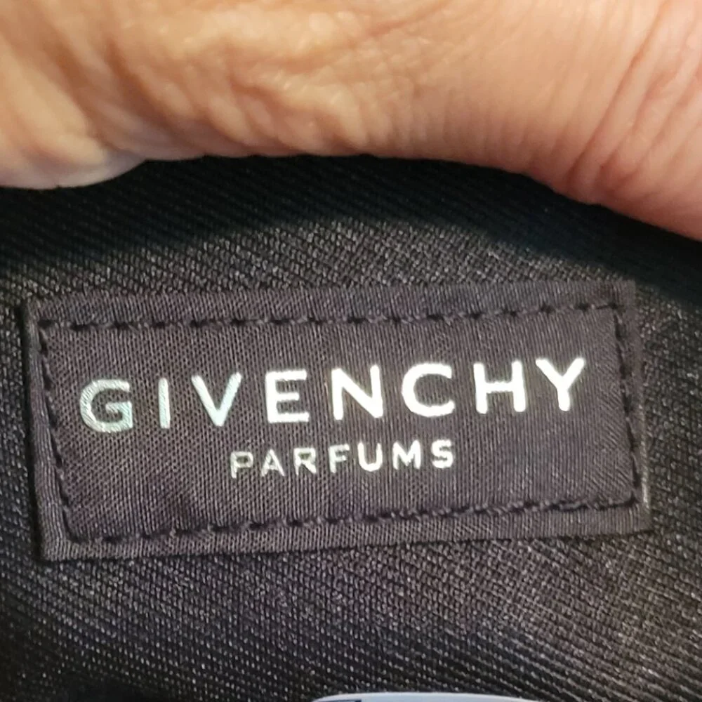 NWOT Givenchy Parfums Tote Bag/Purse Black Nylon Purse With Gold Hardware - Picture 11 of 13